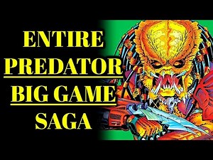 Entire Predator Big Game Comic Book Saga - An American Indian's Face Off With The Yautja