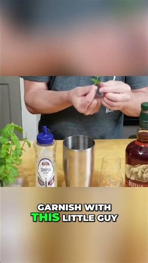 Perfect Mint Julep Recipe: Easy Steps for Classic Cocktail #shorts