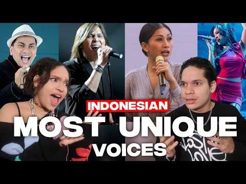 Indonesian has the most UNIQUE SINGERS in the world... Musicians react