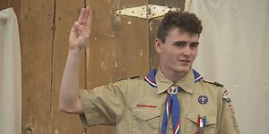 Boy Scout from Roscoe receives Eagle rank