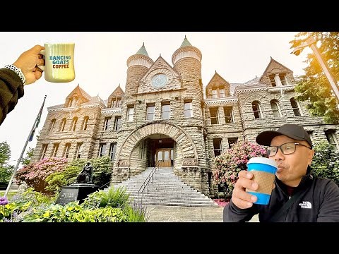 Downtown Olympia, WA Walking Tour + Coffee At Dancing Goats Coffee