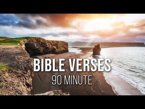 90 Minutes of Beautiful Scenes with Bible Verses