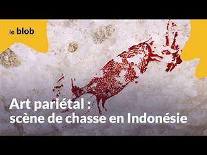 Art pariétal : la plus ancienne scène de chasse découverte en Indonésie | Actu de science