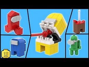 5 Ways to Build Among Us Crewmate In Lego!