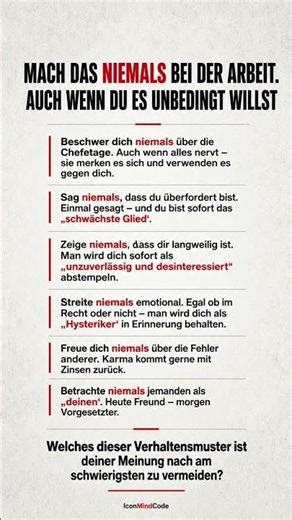 Mach DIESE Fehler niemals im Job – selbst wenn du willst! 🛑💼 #Job #beruf #arbeitsplatz