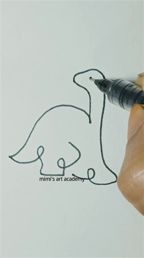 one line art camel drawing #onelineart #camel #art #pencildrawing #shortvideo | Mimi's Art Academy