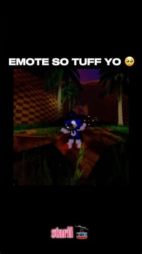 sonic emotes are so tuff 🥹 #roblox #sonic #outcomememories