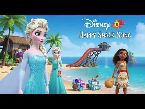 Moana’s Beach Slide Adventure 1 & 2 | Nursery Rhymes & Kids Songs | Tropical Fun for Kids