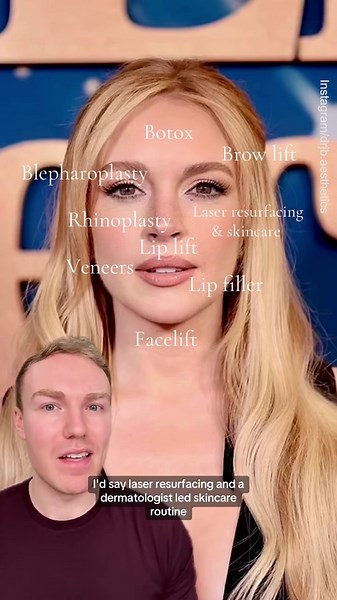 Expert breaks down Lindsay Lohan's unrecognizable new face