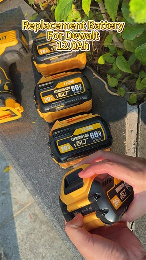 Maximize Runtime with DCB609 12Ah Replacement Battery