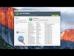How to Uninstall Final Draft for Mac?
