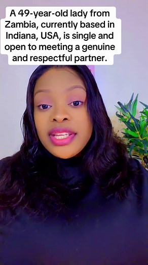 Single Zambian Woman in Indiana Seeking Genuine Partner