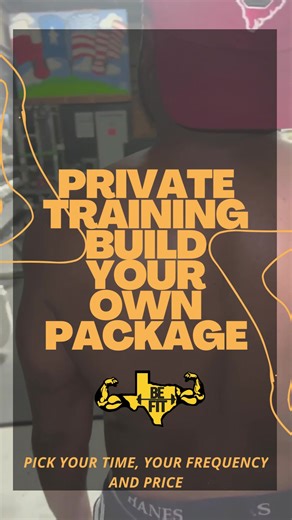 Private Training Special 😎 BYOP (Build Your Own Package) 🥳 *Choose Your Package Length *Choose The Number of Times You Train *Choose From Our Lowest Prices 📲Call/Text 254.223.3488 📍2800 E. Veterans Memorial Blvd. Killeen, TX | BEFIT