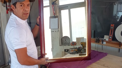 Haz marcos con espejo como un profesional DIY