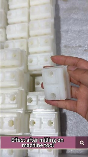 POM CNC Machining | Custom Plastic Parts #cnc #machining #pom #customparts #manufacturing