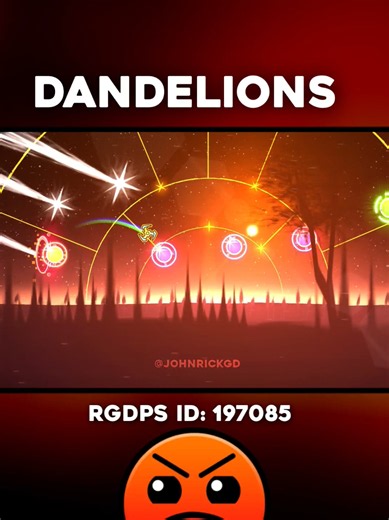 Dandelions by Luchx #geometrydash #gdps #fypシ #gd #rgdps