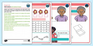 Year 1 Diving into Mastery: Step 3 Count In 5s Activity Cards