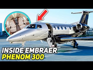 Inside Embraer Phenom 300 Private Jet | Private Jet Tour 2023