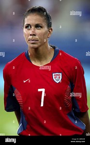 Soccer - Athens Olympic Games 2004 - Women's Final - USA v Brazil. Shannon Boxx, USA Stock Photo - Alamy