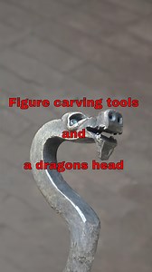25K views · 1K reactions | Figure Carving Tools And A Dragon Head Test Forging | Black Bear Forge | Facebook