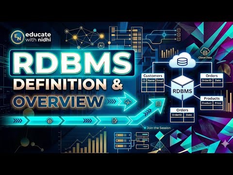 What is RDBMS? Full Concept Explained Easy Way & Overview | Educate with Nidhi 