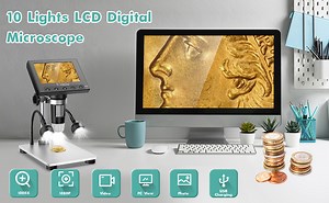 Watch Elikliv 4.3" LCD Digital Microscope on Amazon Live