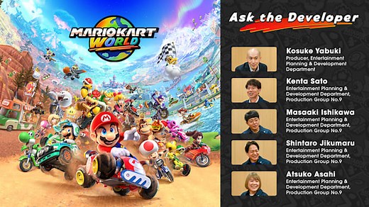Ask the Developer Vol. 18, Mario Kart World – Chapter 1 - Nintendo