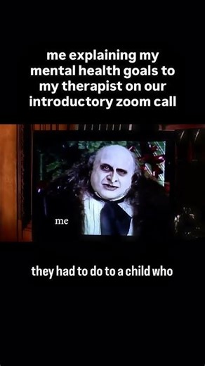 Me explaining my mental health goals to my therapist on our introductory zoom call