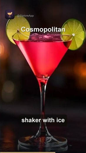 How to Make a Cosmopolitan 🍸 #Shorts