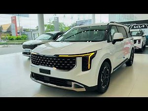 New 4-row 11-seat MPV Kia Carnival 2025 with elegant design &modern techno has arrived