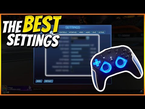 BEST SETTINGS Guide for Rocket League
