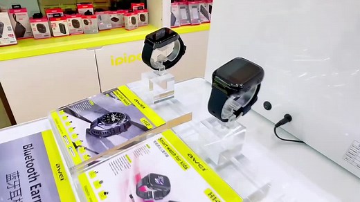 Awei H12 Smart Watch Magnetic IP67 Waterproof Smartwatch For Heart Rate Blood Pressure Fitness Tracker Watch