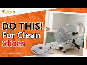 How to Sharpen a Bizerba GSP Automatic Meat Slicer Blade (Part #000000038111167000) - PartsFe