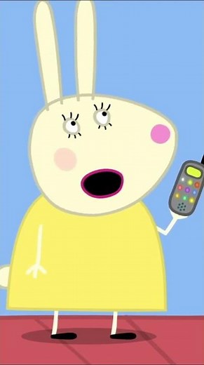 Miss Rabbit’s Big Rescue! 🚒 STUCK on the Library #shorts #peppapigandfriends