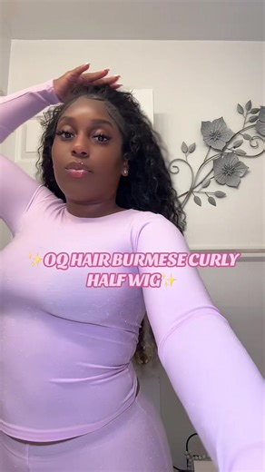 OQ Hair Burmese Curly Half Wig Review