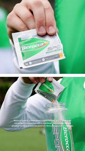 Stay Hydrated with Berocca Sport - B Vitamins and Electrolytes