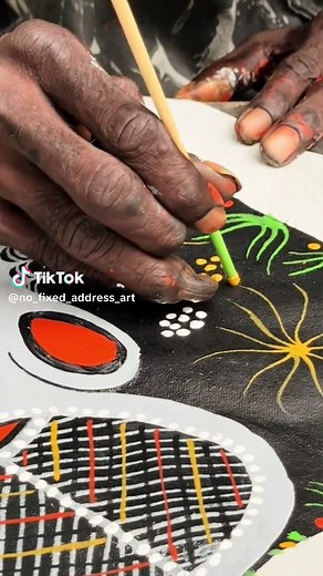 Hand-Painted Barra Designs by Jock Puautjimi