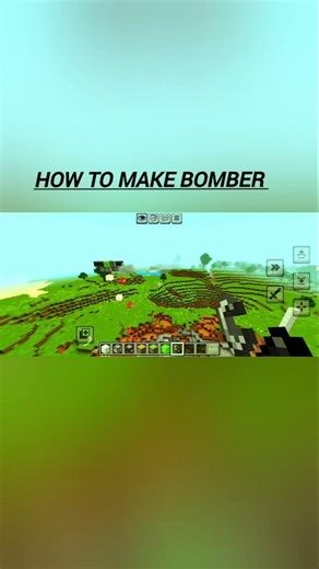 Minecraft TNT Bomber Machine 💣#minecraft#minecraftshorts#bomber