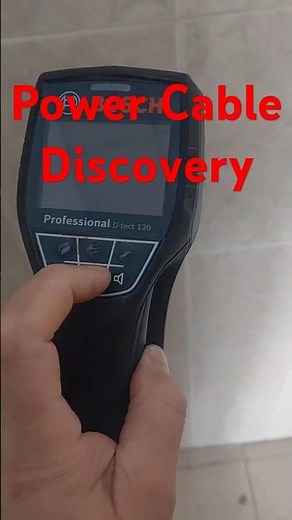 Test bosch professional wall scanner d-tect 120! #plumbing #electrician