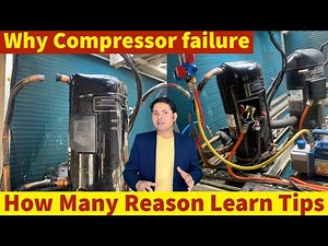 Compressor overheating problem Compressor failure How many reasons how Repair AC Learn tips tricks