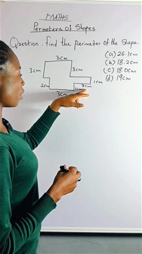 48 reactions · 19 comments | PERIMETER OF IRREGULAR SHAPES MADE EASY! ✨ Understanding Shapes Isn’t Just About Memorizing Formulas — Sometimes You Just Need To Add Carefully! Watch Till The End And Try The Practice Question. #Mathematics #Perimeter #MathTeacher #MathMadeEasy | Idowu Adeola | Facebook
