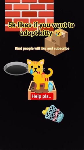 Pls adopt kitty 😿🙏