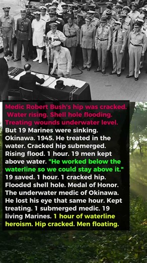 Hip-Cracked Medic Saved 19 Men Treating Wounds in a Flooded Shell Hole at Okinawa for 1 Hour