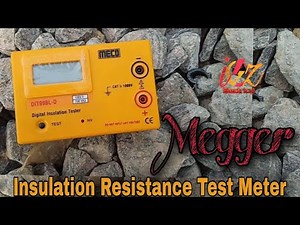 Digital Megger meter | Insulation Resistance of Cable