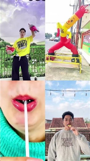 Adu suara bareng Dancing Balloon Man & Lollipop Magic! 💃🍭✨