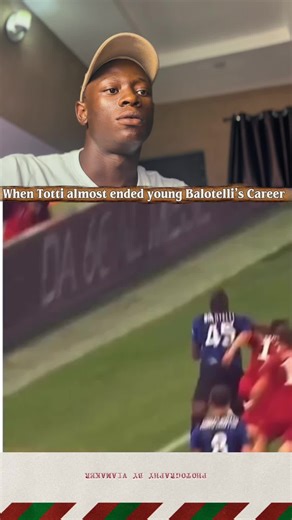 Balotelli's Brutal Tackle Encounter with Totti