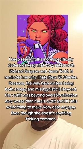 Critique of New 52 Starfire in DC Comics