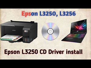 How To install Epson L3250 Printer in computer