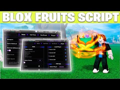 Blox Fruits Script (No Key) — Quantum Hub | Auto Farm, Fast Attack, Auto Raid, Rain Fruit and More!