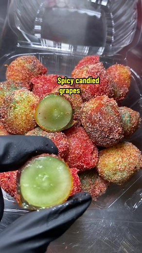 Delicious Spicy Candied Grape Recipe